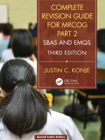Complete Revision Guide for MRCOG Part 2 SBAs and EMQs 3/ed.