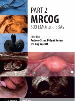 Part 2 MRCOG 500 MCQs and SBAs